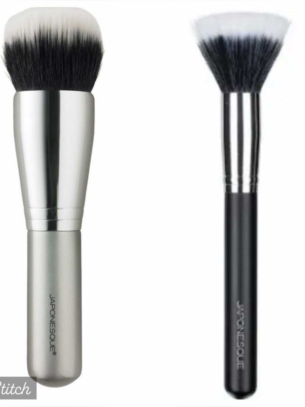 NEW Set Of 2 Japonesque Makeup Brushes 845 | 342 Stippling and Contouring